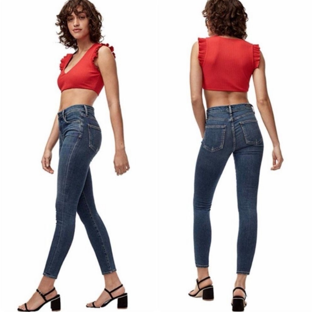 Citizens Of Humanity - Rocket Crop High Rise Skinny Jeans - 25